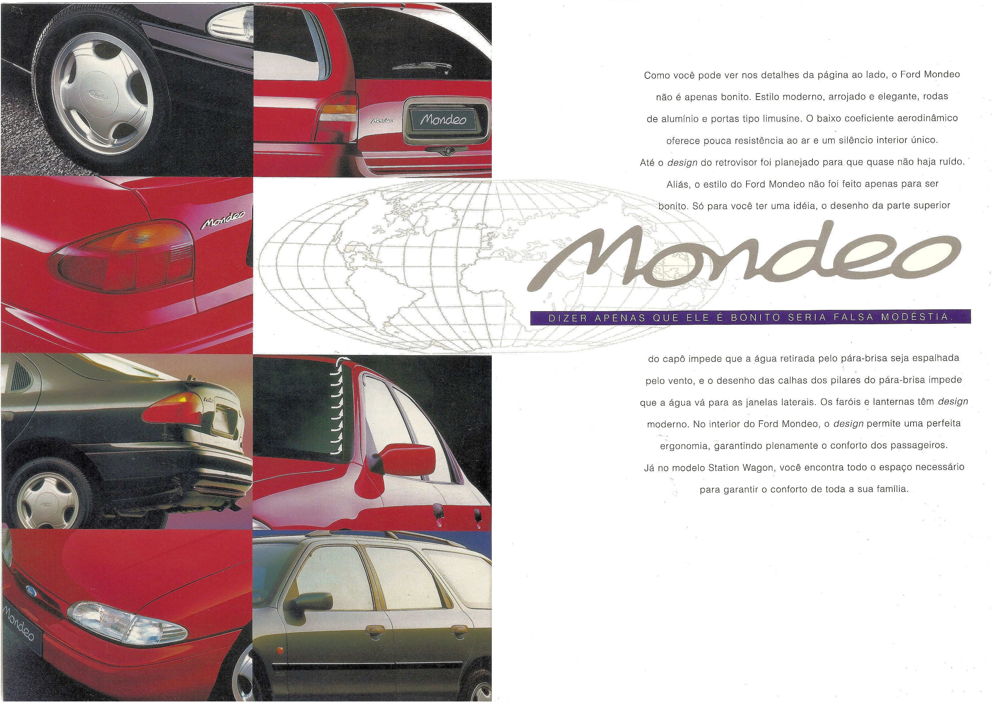 1996 Ford Mondeo Brochure